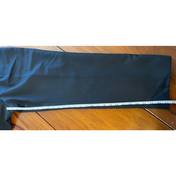 Vtg David N. Petites All Wool Dress Pants 12P Black Made in Ukraine Fully Lined - Picture 8 of 10